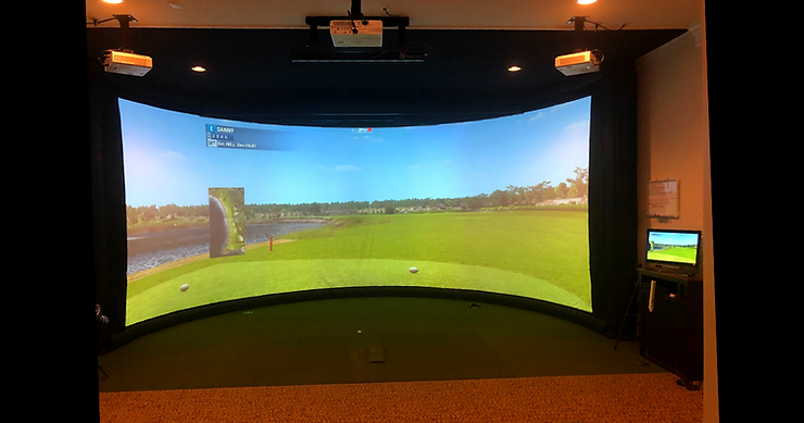 golf simulator at home