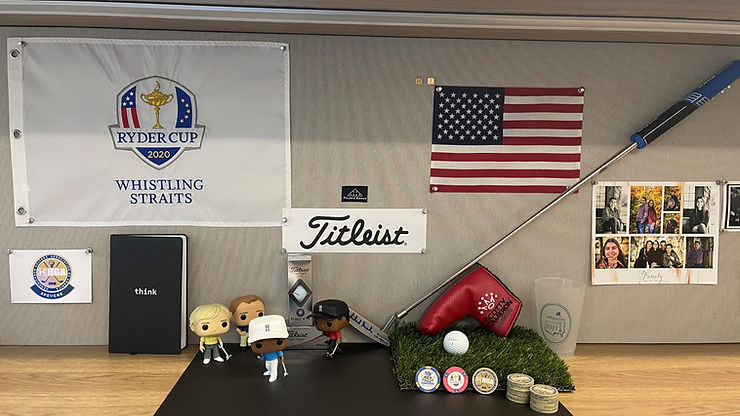 office desk golf